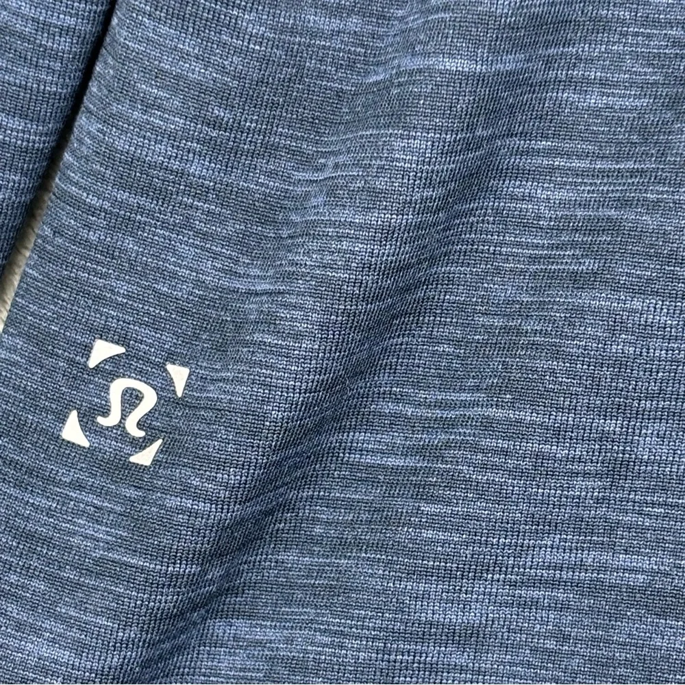 Lululemon Shirt Mens‎ XL Metal Vent Tech Long Sleeve Mineral Blue True Navy